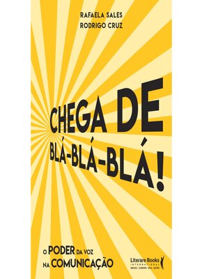 cover image of Chega de blá blá blá